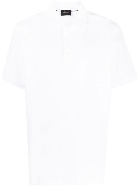 Polo marškinėliai Brioni balta