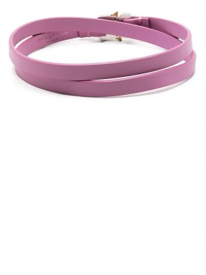 Lær choker 1017 Alyx 9sm rosa