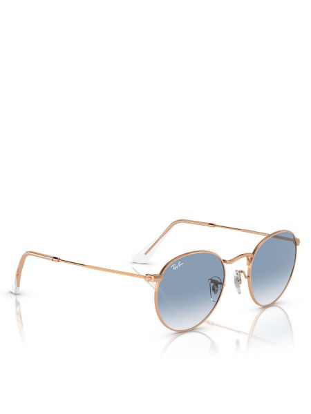 Rožinio aukso akiniai nuo saulės Ray-ban
