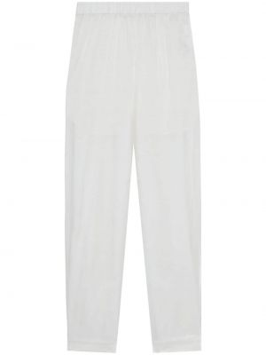 Przezroczyste spodnie Enfold białe