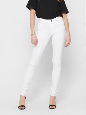 Jeans skinny Only blanc