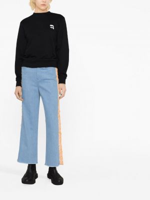 Jeans en tweed Karl Lagerfeld