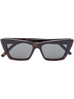 Glasögon Saint Laurent Eyewear brun