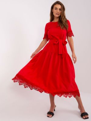 Rochie de seară Fashionhunters roșu