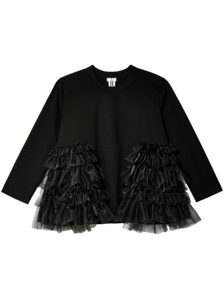 Bavlněná bunda Noir Kei Ninomiya černá