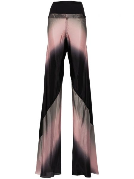 Pantaloni cu gradient Rick Owens negru