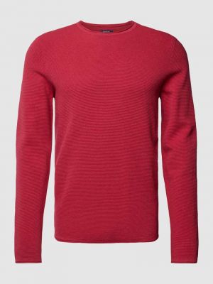 Dzianinowy sweter Mcneal czerwony