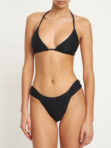 Bikini iz najlona Anine Bing črna