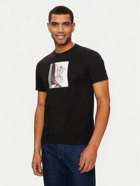 T-shirt Calvin Klein nero