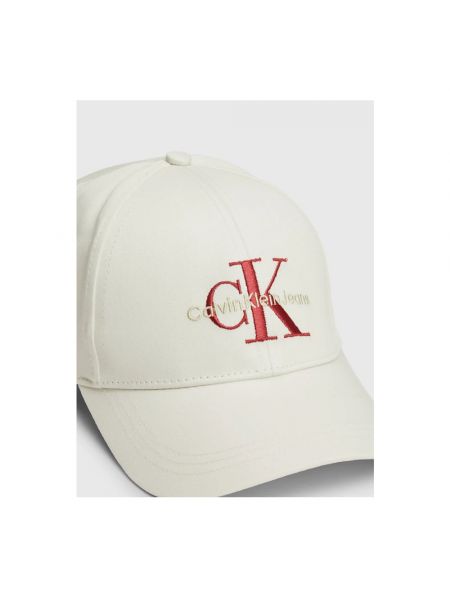 Haftowana czapka z daszkiem Calvin Klein Jeans