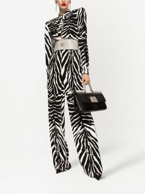 Overall mit print mit zebra-muster Dolce & Gabbana