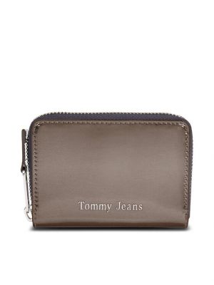 Peněženka Tommy Jeans šedá