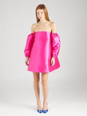Κοκτέιλ φόρεμα Nasty Gal ροζ
