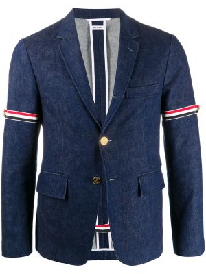 Lang blazer Thom Browne blå