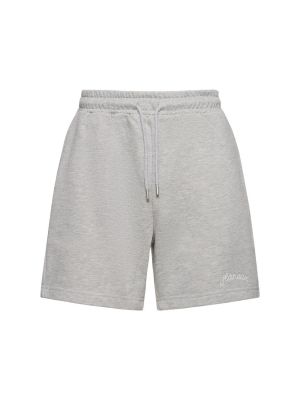 Pantaloncini di cotone Flâneur grigio