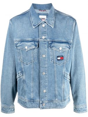 Jeansjacka Tommy Jeans blå