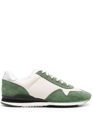 Sneakerși cu șireturi din dantelă Fursac verde