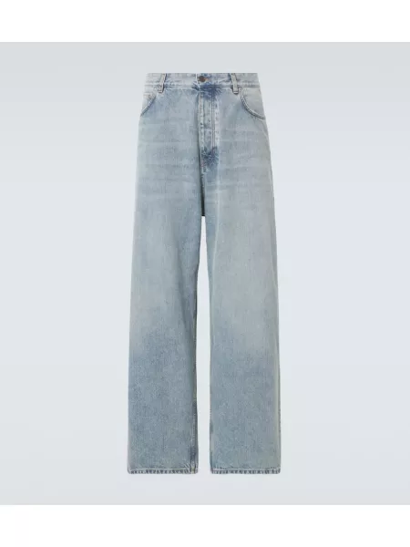 Jeans med høy midje Balenciaga blå