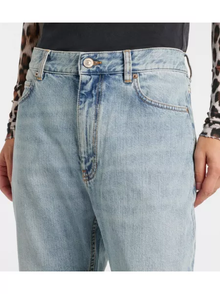 Flare jean pantolon Balenciaga mavi