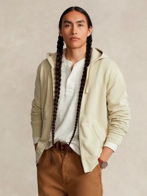 Sudadera con capucha con cremallera de algodón Polo Ralph Lauren