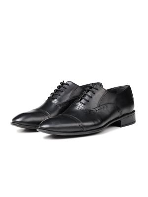 Iš natūralios odos oksfordo batai Ducavelli juoda
