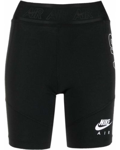 Trykt biker shorts Nike svart