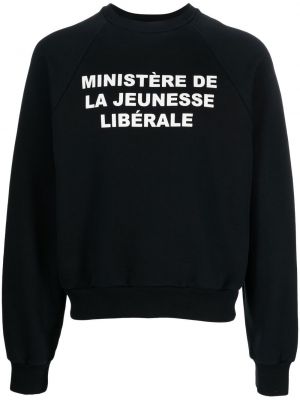 Rund hals sweatshirt Liberal Youth Ministry svart