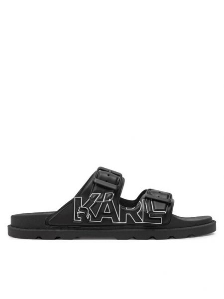 Czarne sandały Karl Lagerfeld