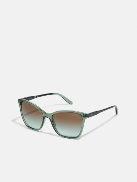 Прозрачные очки солнцезащитные Vogue® Eyewear зеленые