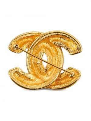 Gesteppter brosche Chanel Pre-owned gold