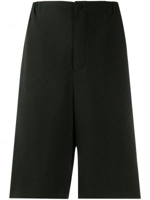 Pantalones cortos deportivos de tejido jacquard Gucci negro