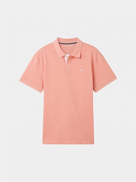 Тениска с копчета Tom Tailor розово
