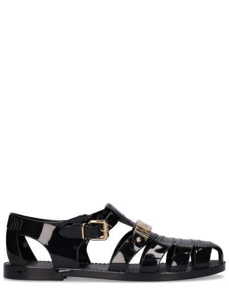 Sandalias Moschino negro