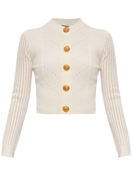 Lange strickjacke Balmain