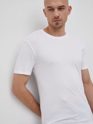 Памучна тениска с дълъг ръкав Michael Kors бяло