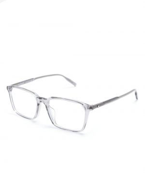 Przezroczyste okulary Montblanc szare