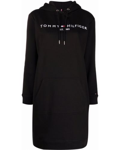 Платье с капюшоном Tommy Hilfiger, черный