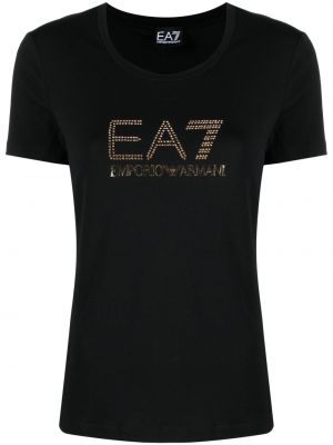 T-shirt Ea7 Emporio Armani schwarz