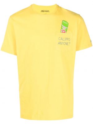 T-shirt Mc2 Saint Barth giallo