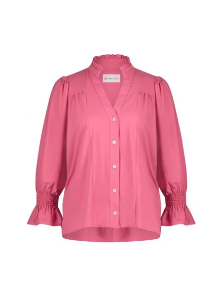 Koszula elegancka Jane Lushka różowa