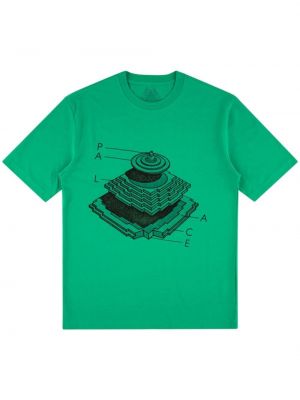 Tričko s potlačou Palace zelená