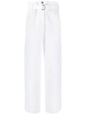 Relaxed панталон Brunello Cucinelli бяло