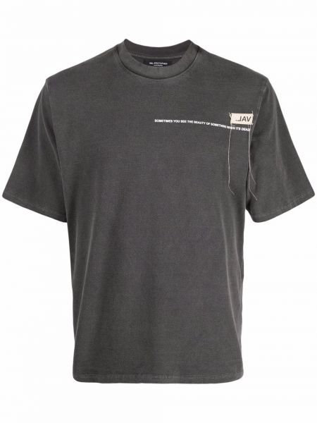 Camiseta con estampado Val Kristopher negro