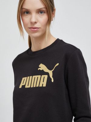 Суитчър с принт Puma черно