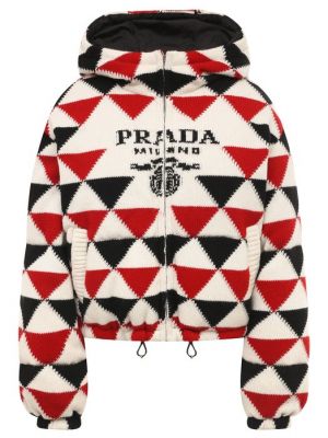 Кашемировая шерстяная куртка Prada