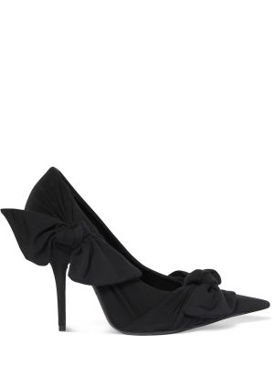 Найлонови полуотворени обувки Balenciaga черно