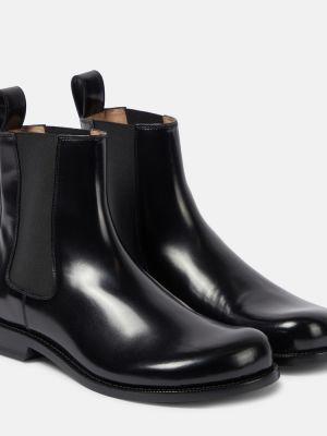 Iš natūralios odos chelsea stiliaus batai Loewe juoda