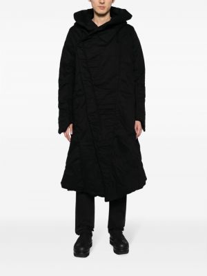 Manteau à capuche Julius noir