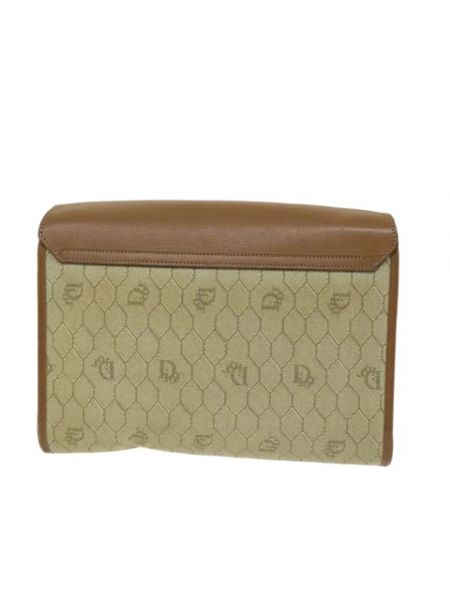 Retro schultertasche mit taschen Dior Vintage beige