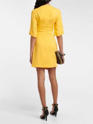 Mini vestido Stella Mccartney amarillo